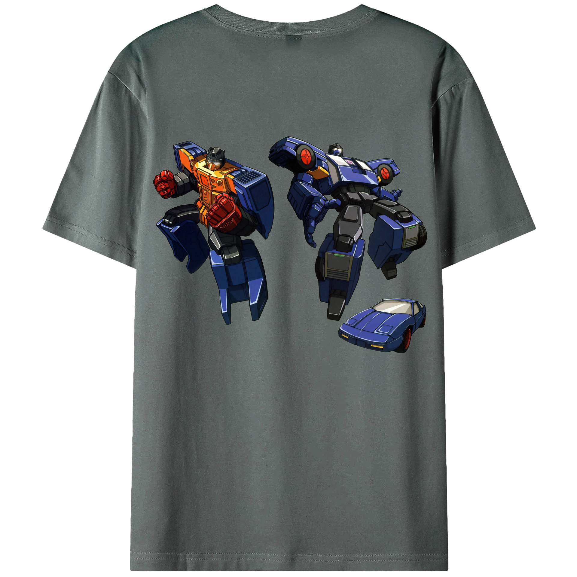 （画像用）  綿100％ メンズ半袖Tシャツ（バックプリント） 通気性